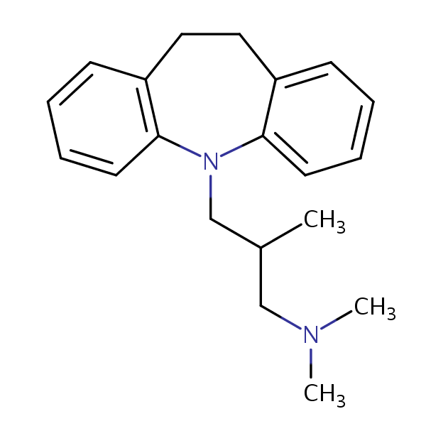 Тримипрамин, представитель класса трициклических антидепрессантов