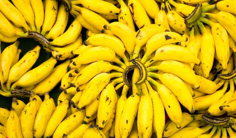 Бананы - источник калия
