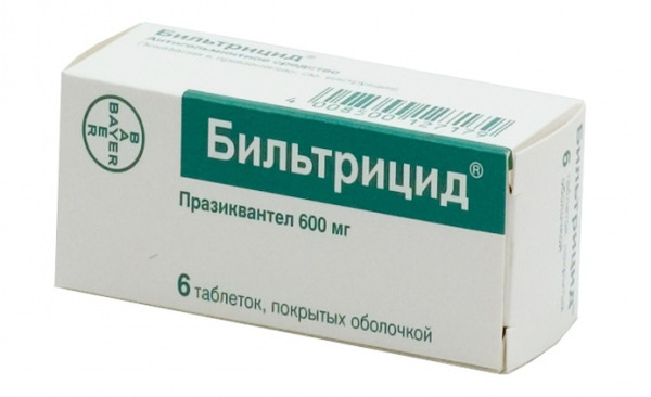 Антигельминтный препарат "Бильтрицид"