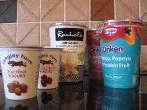 Разнообразие йогуртов