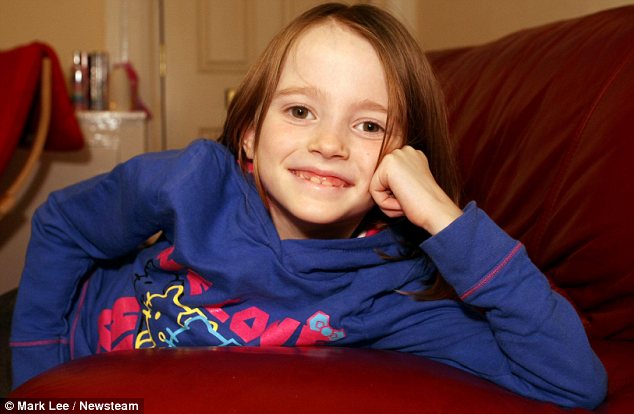 Ellie-Louise now faces three months of chemotherapy, after having the life-threatening tumour removed