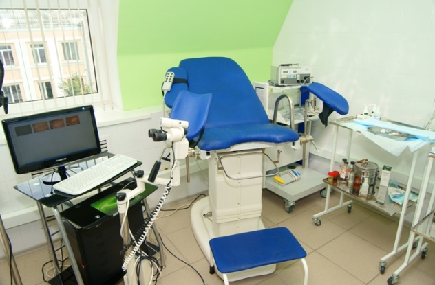 кабинет гинеколога в платной клинике