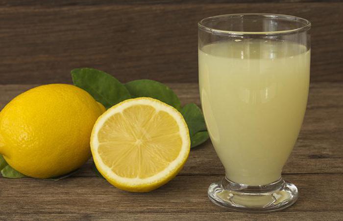 вода с лимоном при гастрите