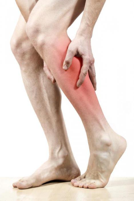 мышечный спазм в ноге